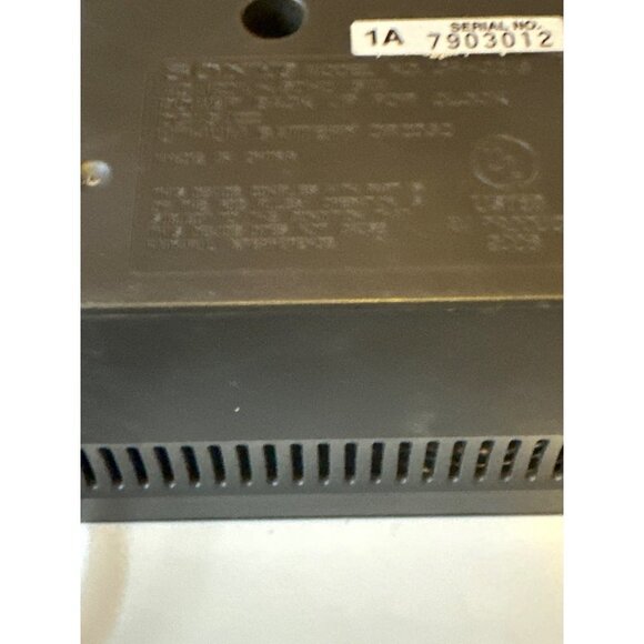 Sony 1990s Sony Dream Machine  Alarm, AM/FM Radio Model ICF-218  Display 2545AB - Picture 9 of 9